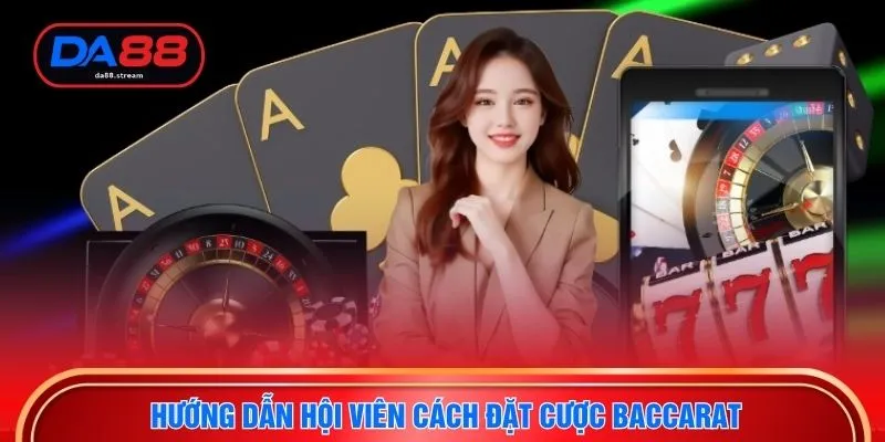 Hướng dẫn hội viên cách đặt cược baccarat
