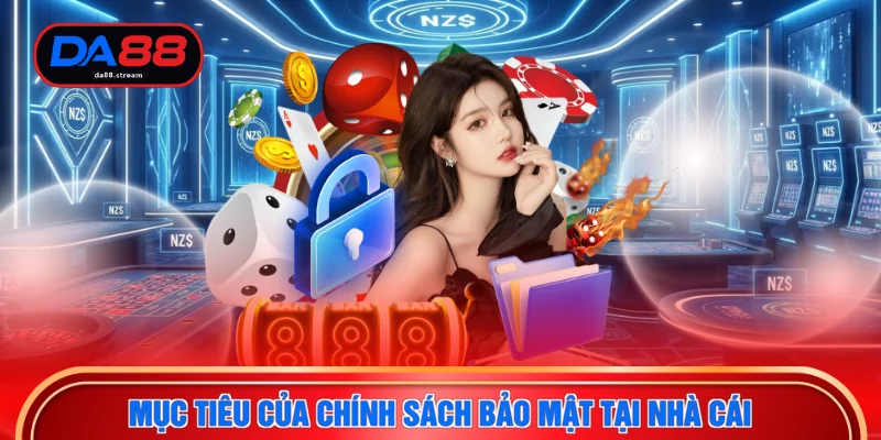Mục tiêu của chính sách bảo mật tại nhà cái